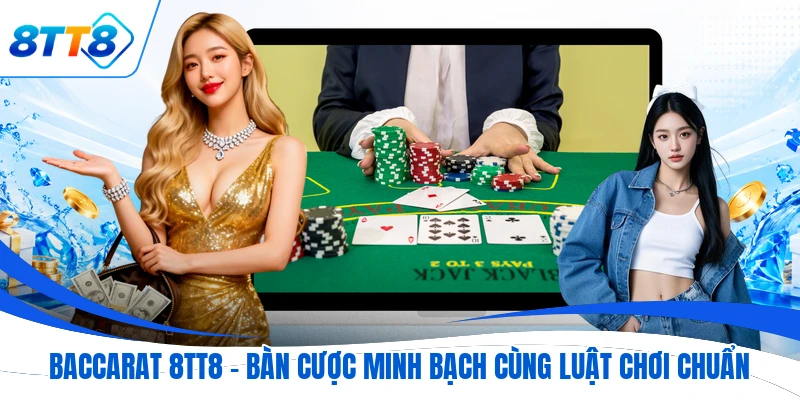 Baccarat 8TT8 - Bàn Cược Minh Bạch Cùng Luật Chơi Chuẩn