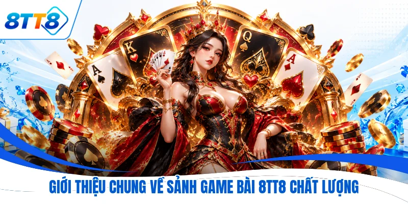 Giới thiệu chung về sảnh game bài 8TT8 chất lượng