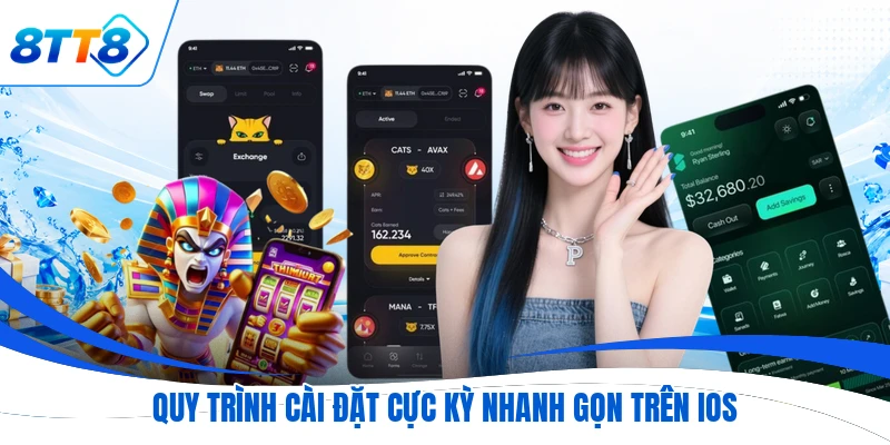 Quy trình cài đặt cực kỳ nhanh gọn trên iOS