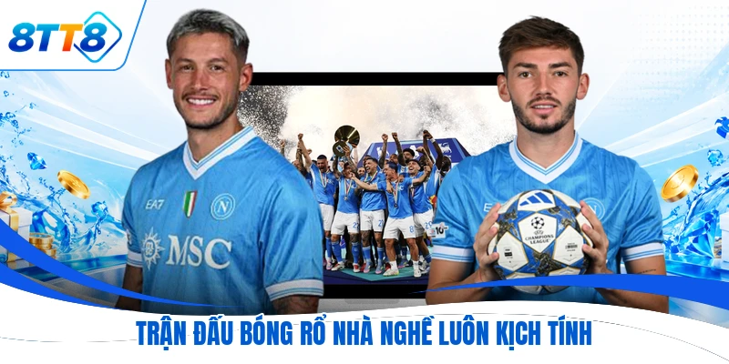 Trận đấu bóng rổ nhà nghề luôn kịch tính